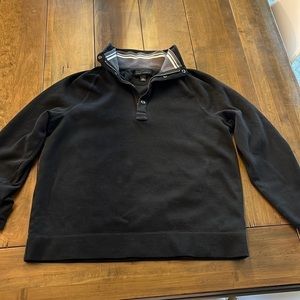 BANANA Republic large quarter sweatshirt